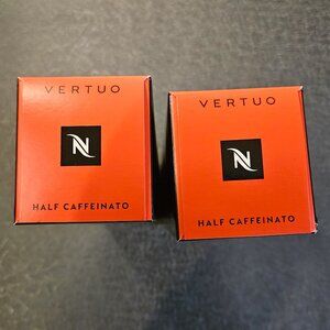 Nespresso VERTUO pods - Half Caffeinato - 2 BOXES NEW